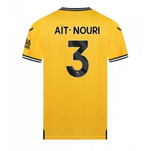 Wolves Rayan Ait-Nouri #3 Hemmatröja 2023-24 Kortärmad